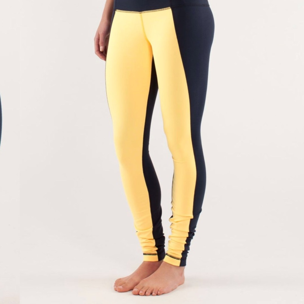 Lululemon Wunder Under - Color Blocked